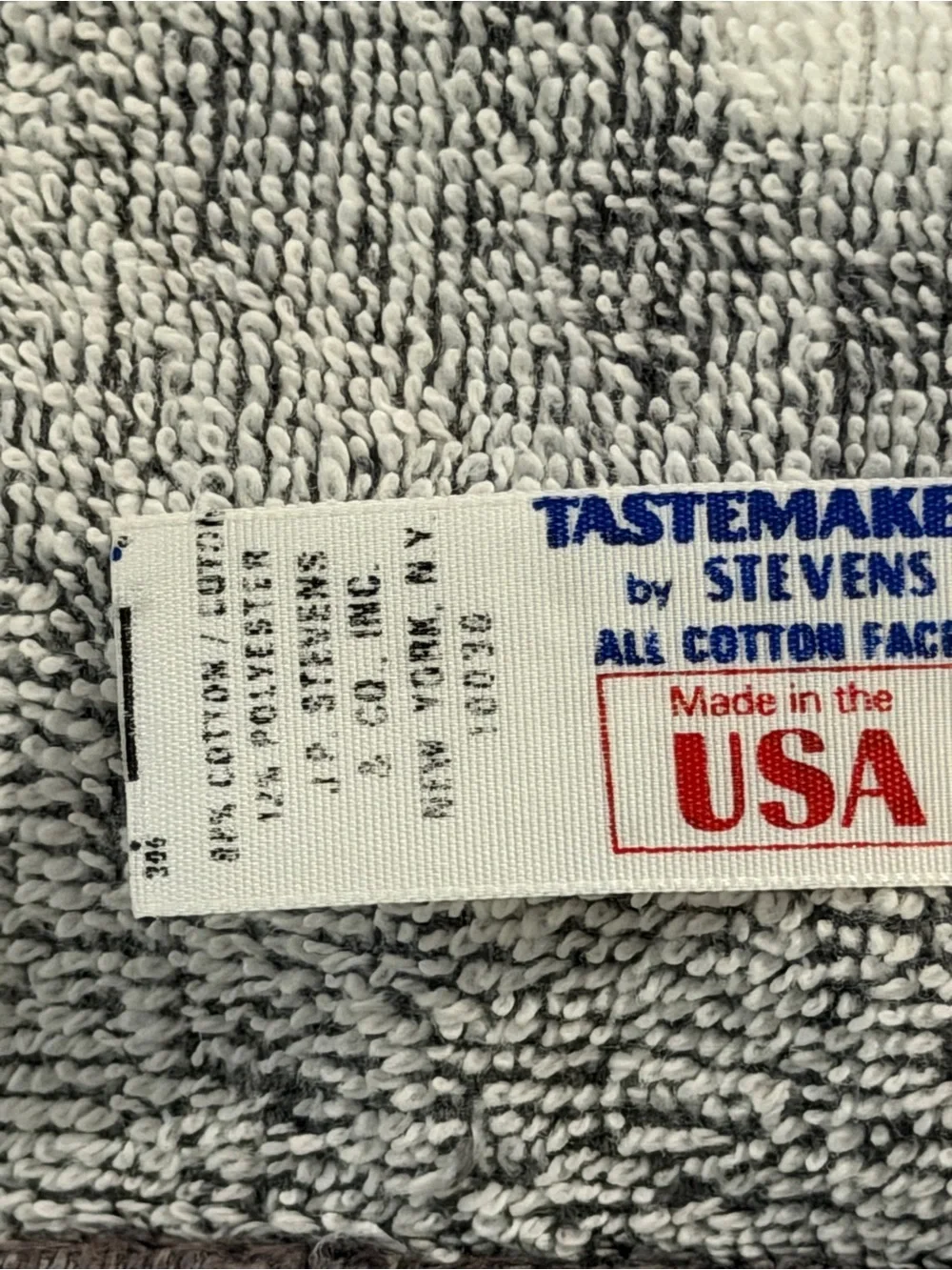 Vintage 1996 Stevens Tastermaker Ginger Cat Beach Towel Pink USA Made tabby